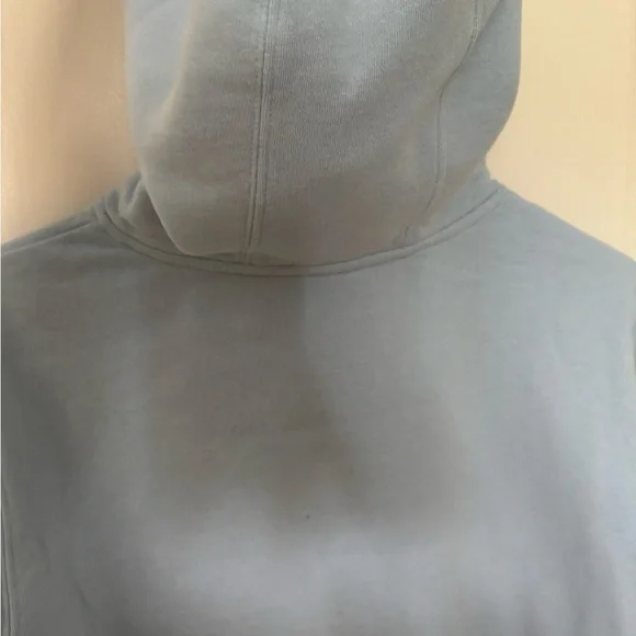GOAT USA Light Blue Hoodie with Embroidered Design - Picture 3 of 5
